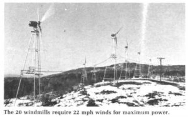 World's First Wind Farm Built
