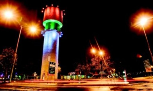 The wodonga water tower