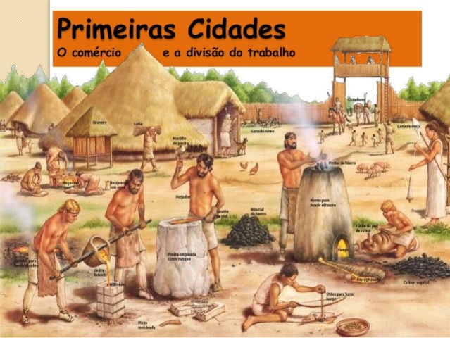 O SURGIMENTO E DESENVOLVIMENTO DAS CIDADES