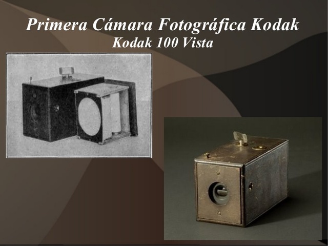 PRIMERA CÁMARA FOTOGRÁFICA KODAK
