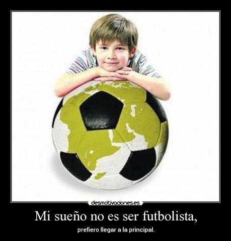 SUEÑO DE FUTBOLISTA