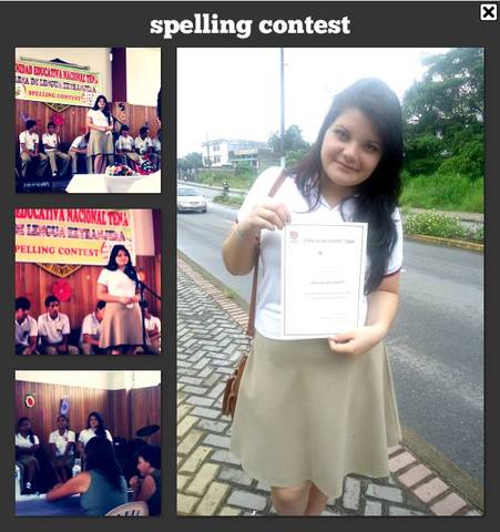 DIPLOMA DE CONCURSO DE INGLES