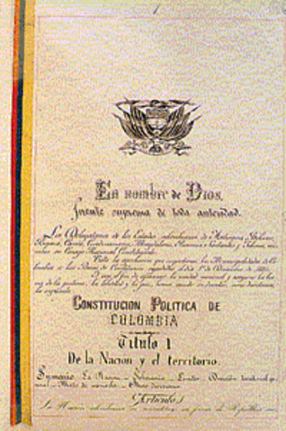 nueva constitucion, Republica de colombia