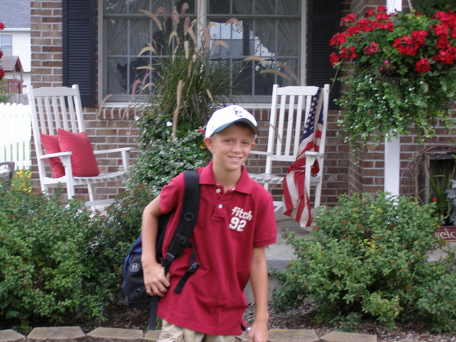 My 1st  day of 7th grade