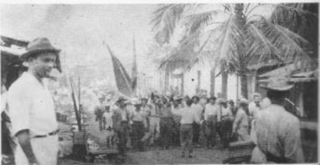 huelga de diez mil trabajadores de la United Fruit Company