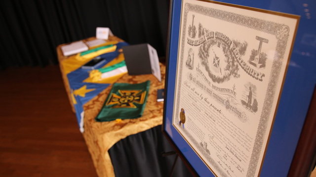 Chartering of the Delta Omicron Chapter