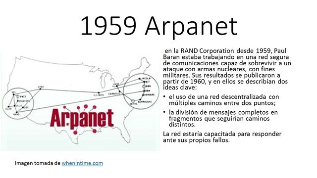 Aparece Arpanet