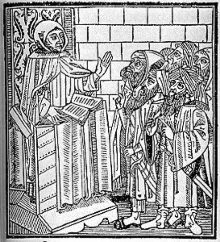 LECTURA EN VOZ ALTA, Siglo XV