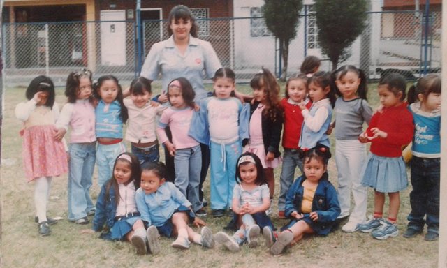 Primer día en el jardin de niños