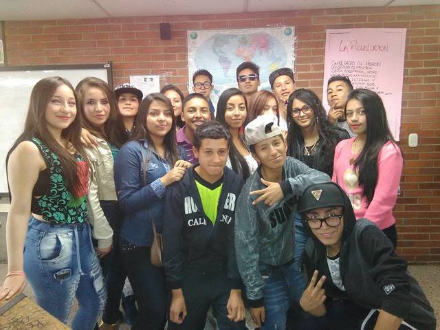 Celebrando el dia de la mujer con mis compañeros