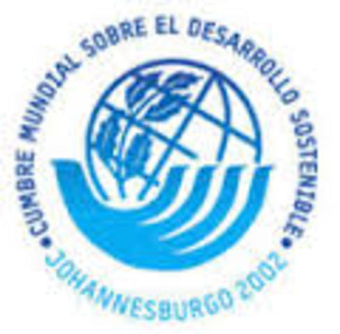 CUMBRE MUNDIAL SOBRE DESARROLLO SOSTENIBLE