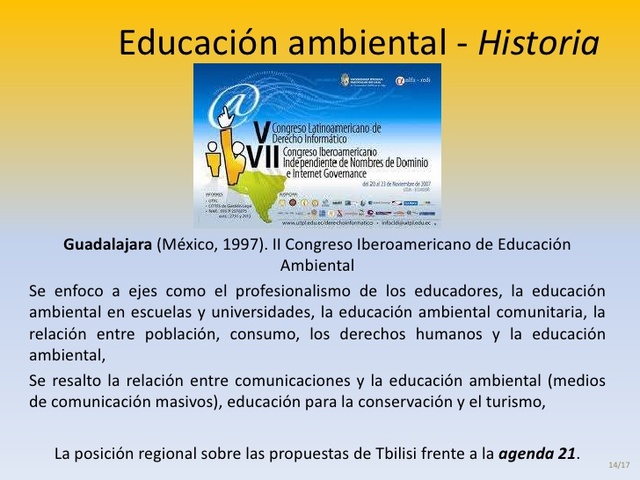 II CONGRESO IBEROAMERICANO DE EDUCACIÓN AMBIENTAL