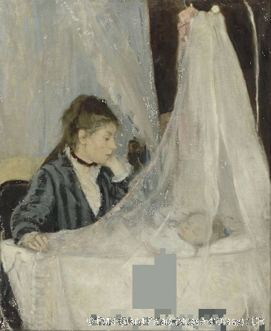 "The Cradle" by Berthe Morisot