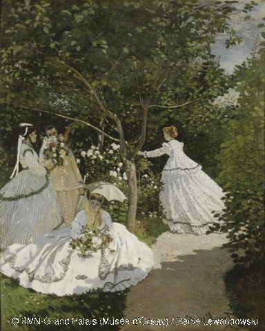 "Women in the Garden" by Claude Monet