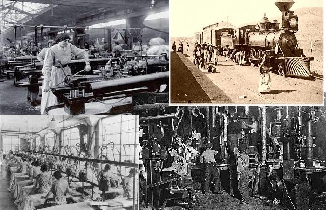 La primera fase de la Revolución Industrial