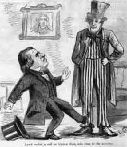 "Andrew Johnson Impeached"