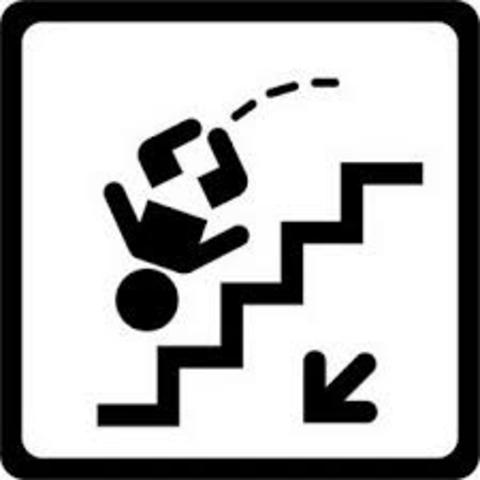 Cuando me cay por las escaleras