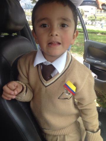 Primer dia de colegio