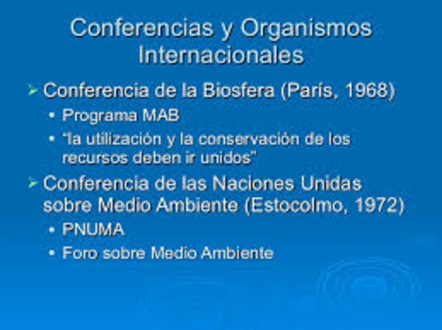 Conferencia de la biosfera
