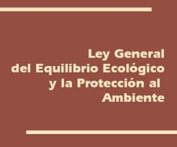 Ley general de equilibrio ecologico
