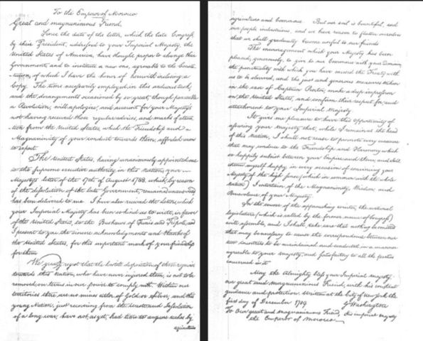 Morocco recognizes the U.S.