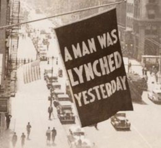 NACCP leads an anti-lynching campaign