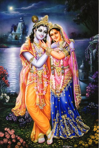 Radha and Krishna