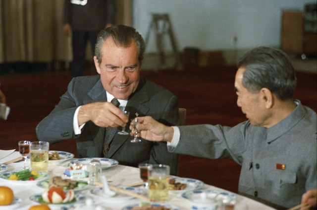 Presidents Nixon visit to China