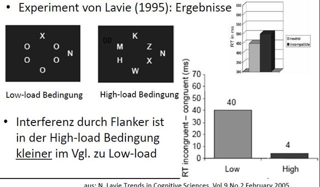 High/low Load Experimente, Lavie