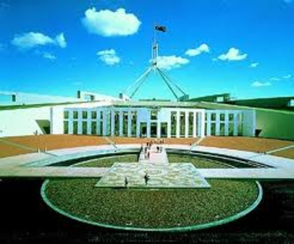 The First Parliament In Canberra