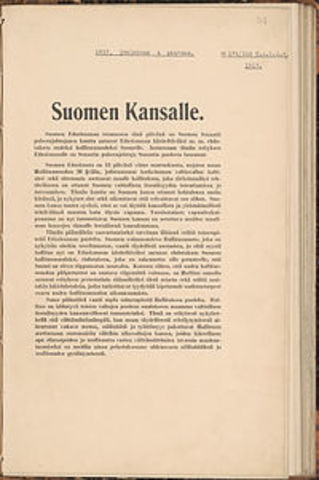 Finnish Declaration of Independence
