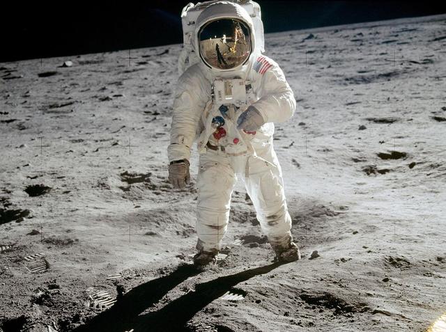 FIRST MAN ON MOON