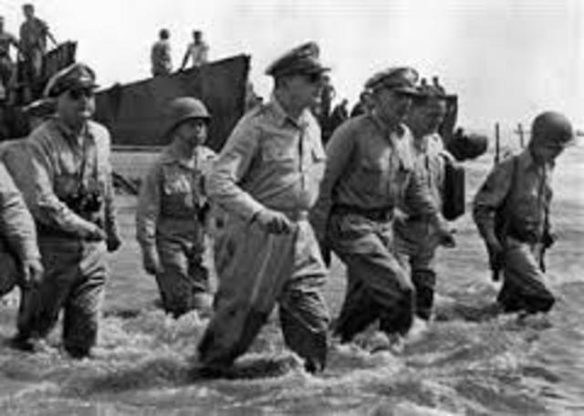MacArthur Returns to the Philippines