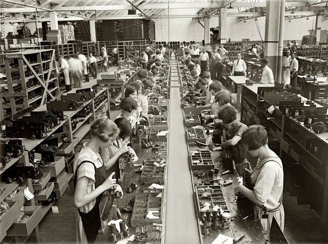 Auge de la industria Estadounidense