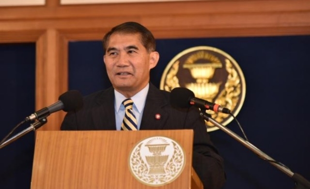 3 พ.ค. 2559 กรรมการร่างรัฐธรรมนูญชี้แจงร่างรัฐธรรมนูญต่อคณะทูตานุทูต ยืนยันเนื้อหาเหมาะสมกับสถานการณ์