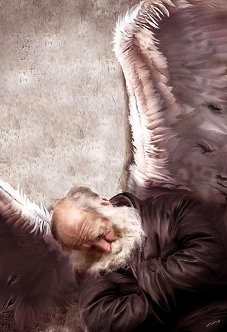 Un señor muy viejo con unas alas enormes by Gabriel Garcia Marquez