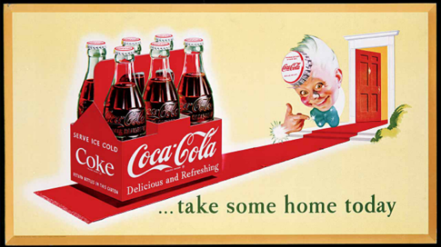 Primera caja de seis botellas