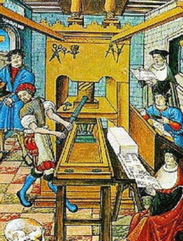 INVENCION DE LA IMPRENTA