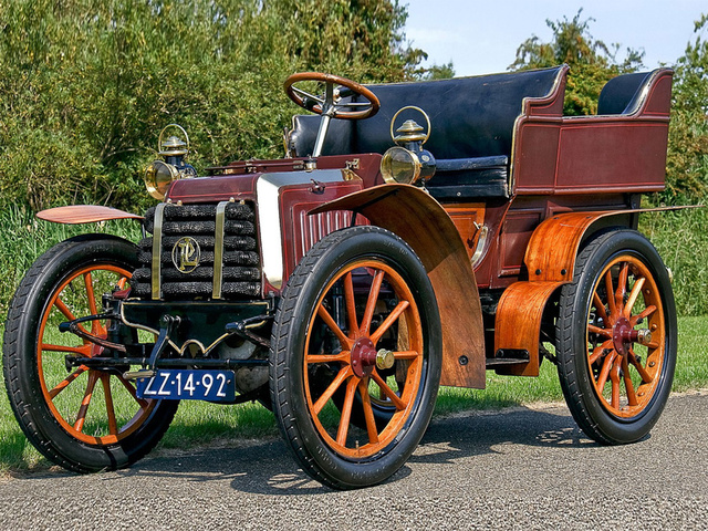 Automovil de ciclo 4 tiempos.1876