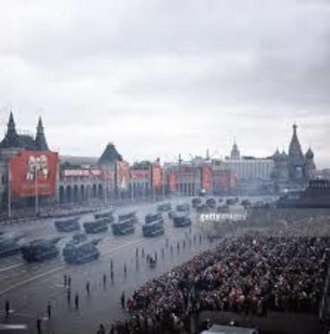 The Arms Race Begins