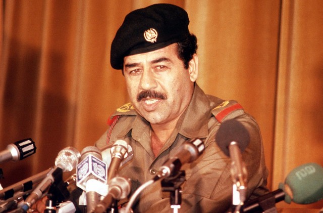 Saddam Hussein assumes Presidency