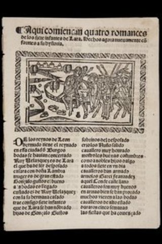 PLIEGOS DE CORDEL, Siglo XVI, España