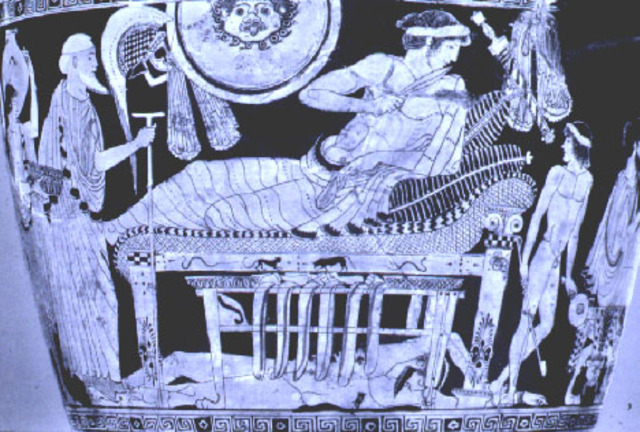 Priam Recovers Hector's Body