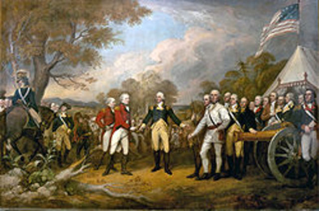 British Surrender at Saratoga