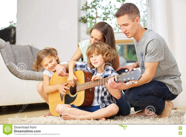 Naomi's remembers when the whole family were playing instruments