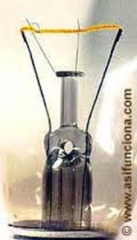 Se crea la bombilla con filamento de tungsteno