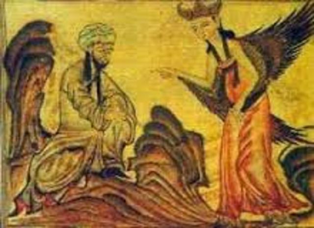 God's Angel Appeared to Mohammed