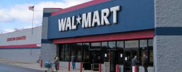 First Wal-Mart.