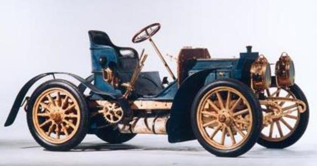 Automovil de Cadenas . 1900