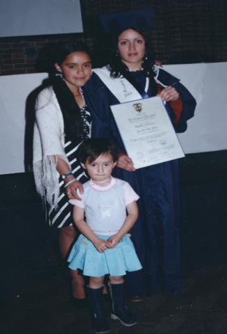 El grado de mi hermana mayor